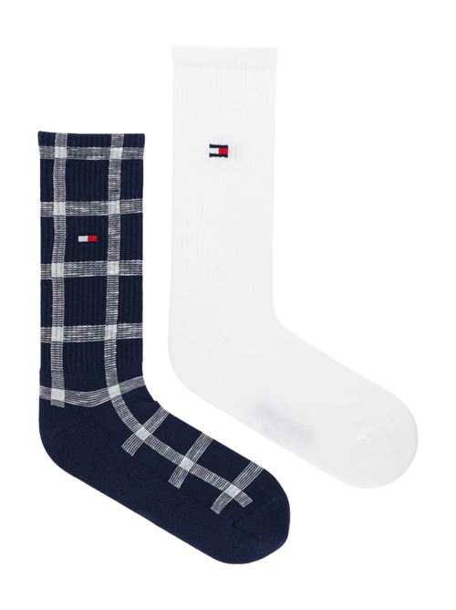 Calzini tartan 2pz Tommy Jeans | 701236476002